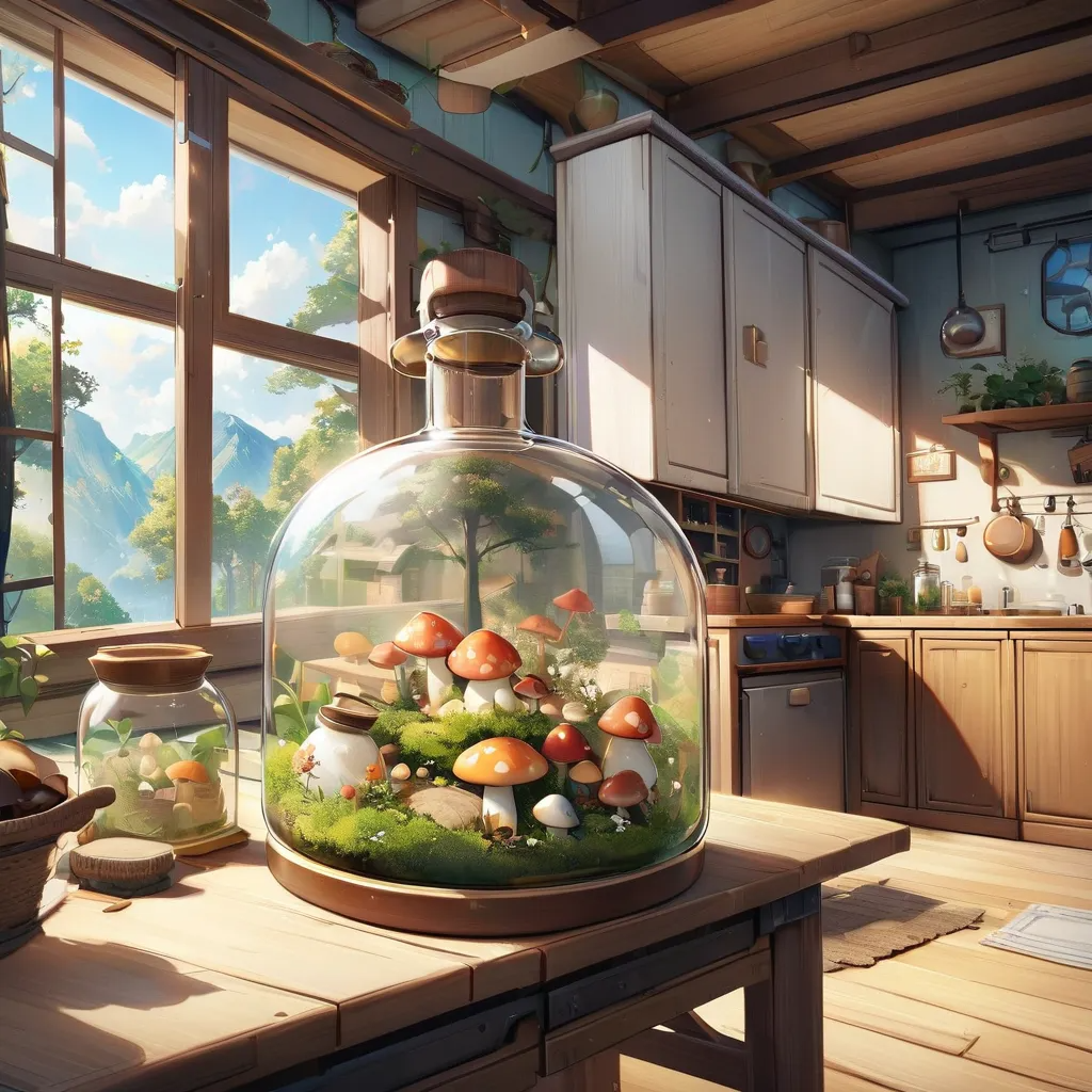 murhroom in bottle