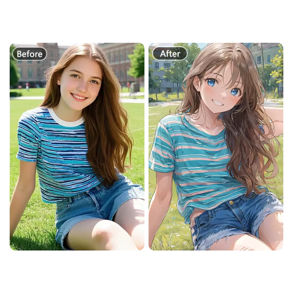 free ai manga filter