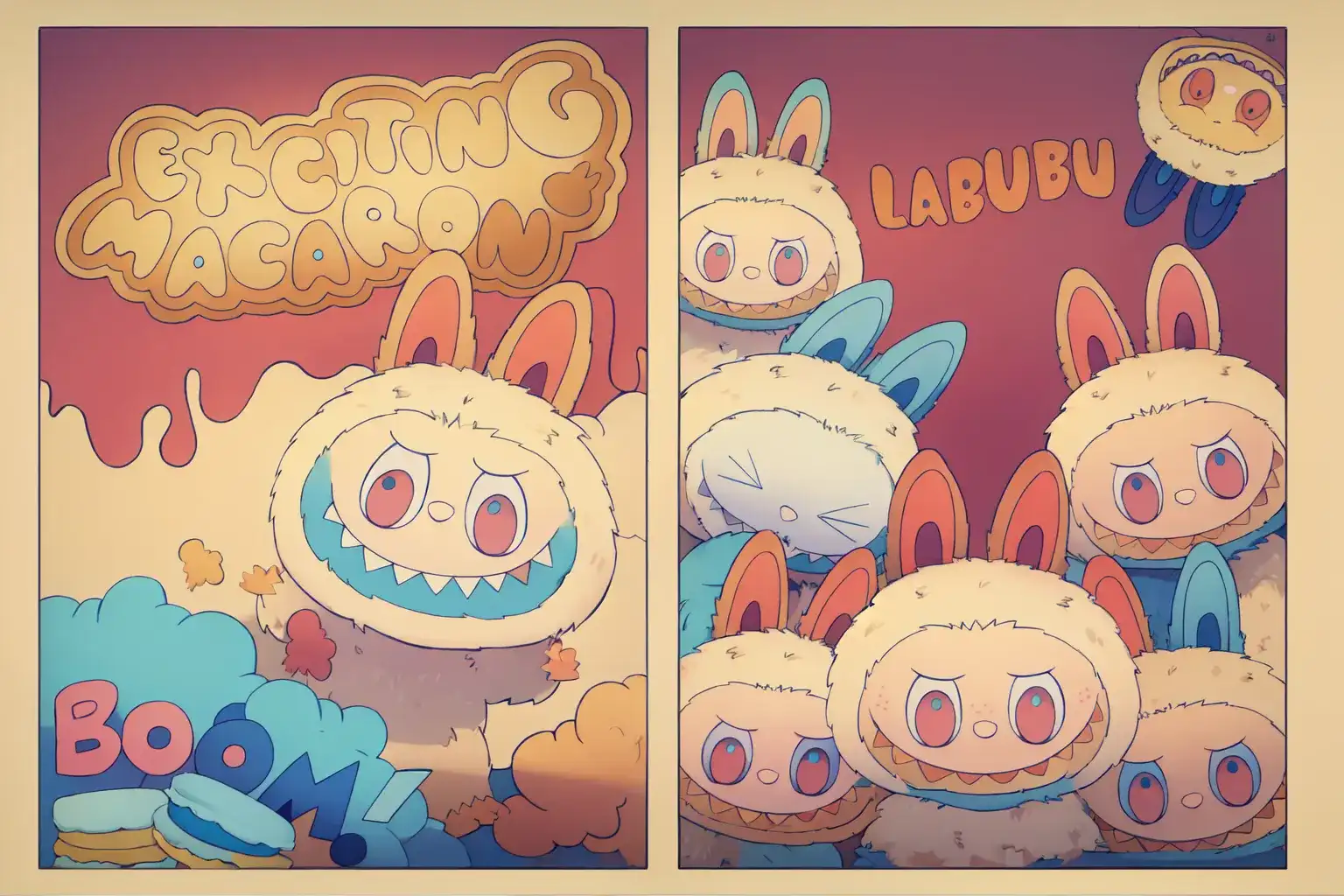 coloring labubu coloring labubu line art