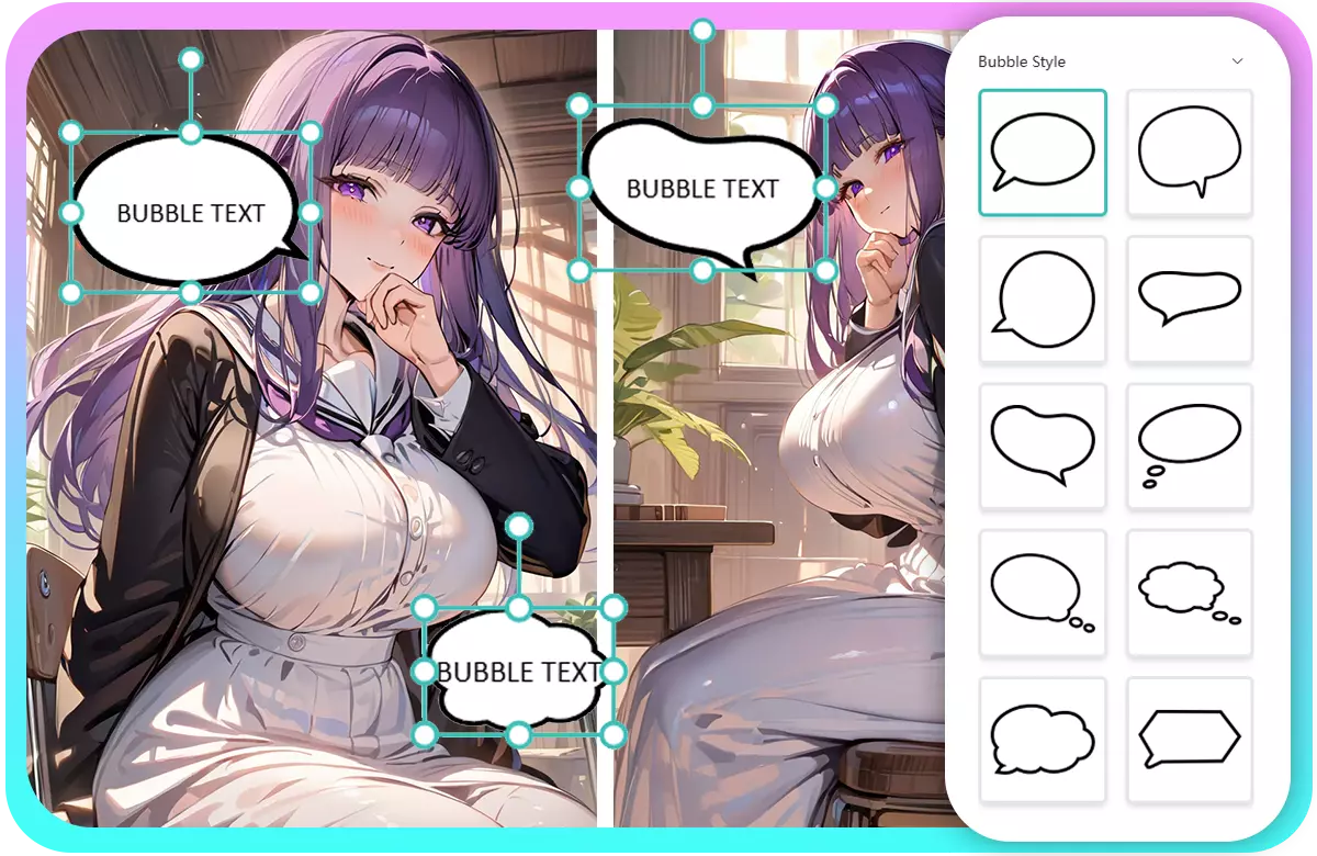 21 Bubble Styles