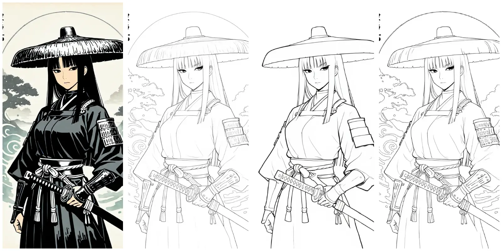 different sketch styles