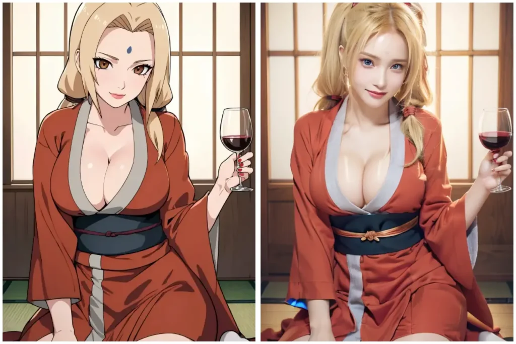 anime to real life AI
