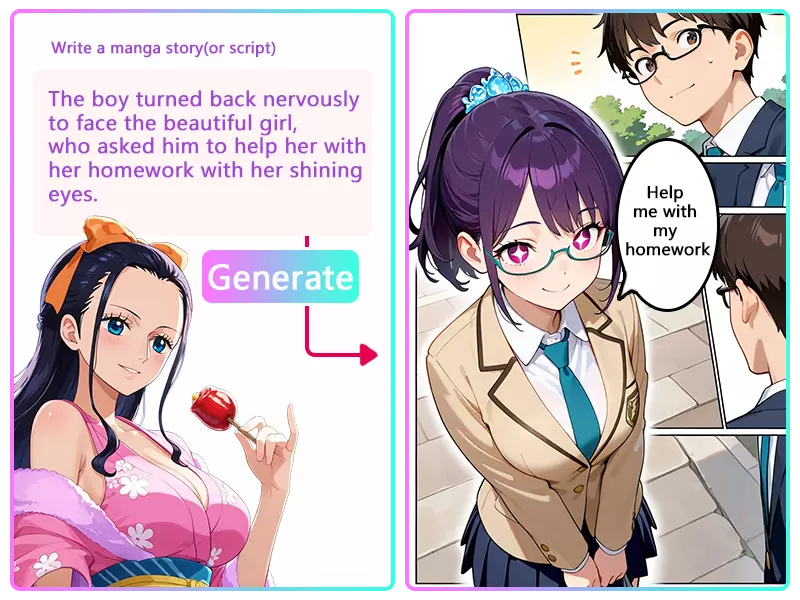 AI Manga Generaotr