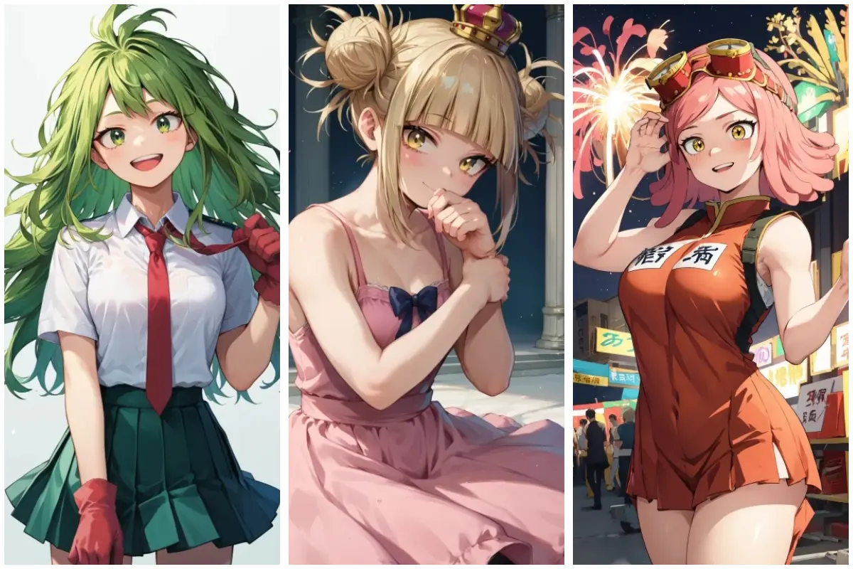 Create high-quality MHA OC illustrations with our AI