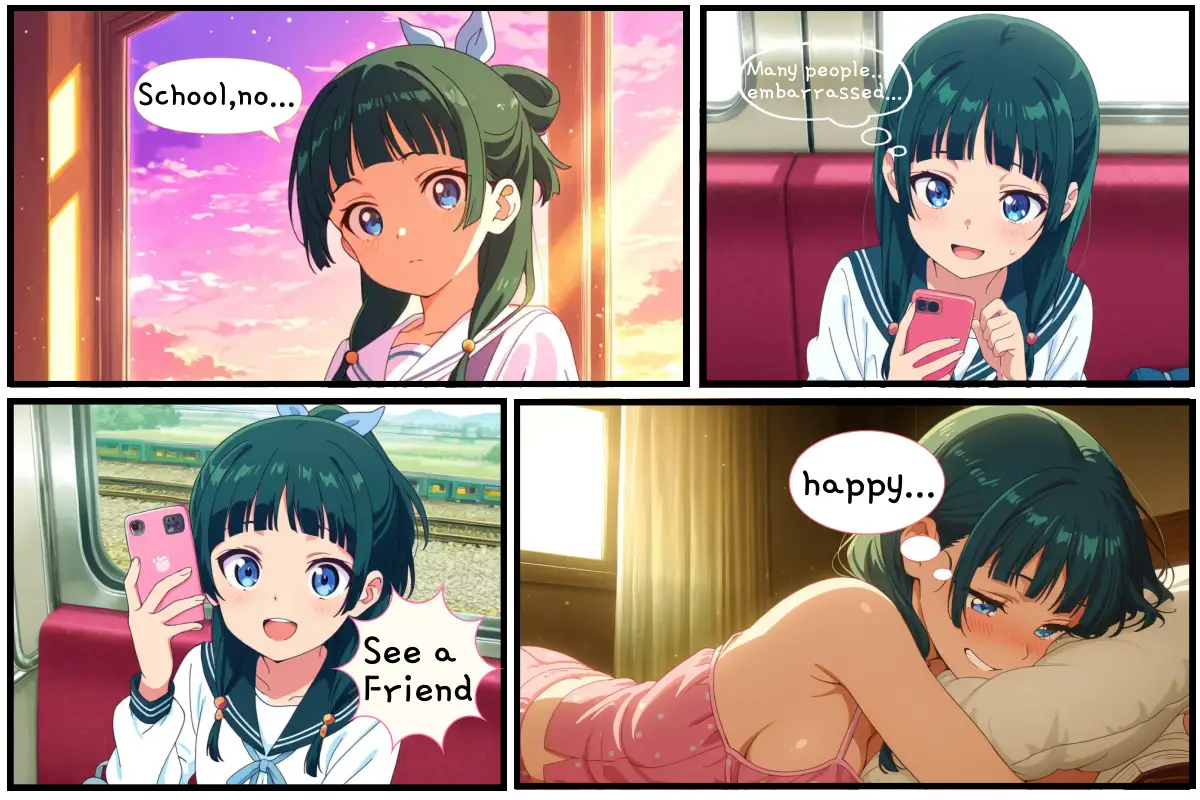 plan manga with expression changer