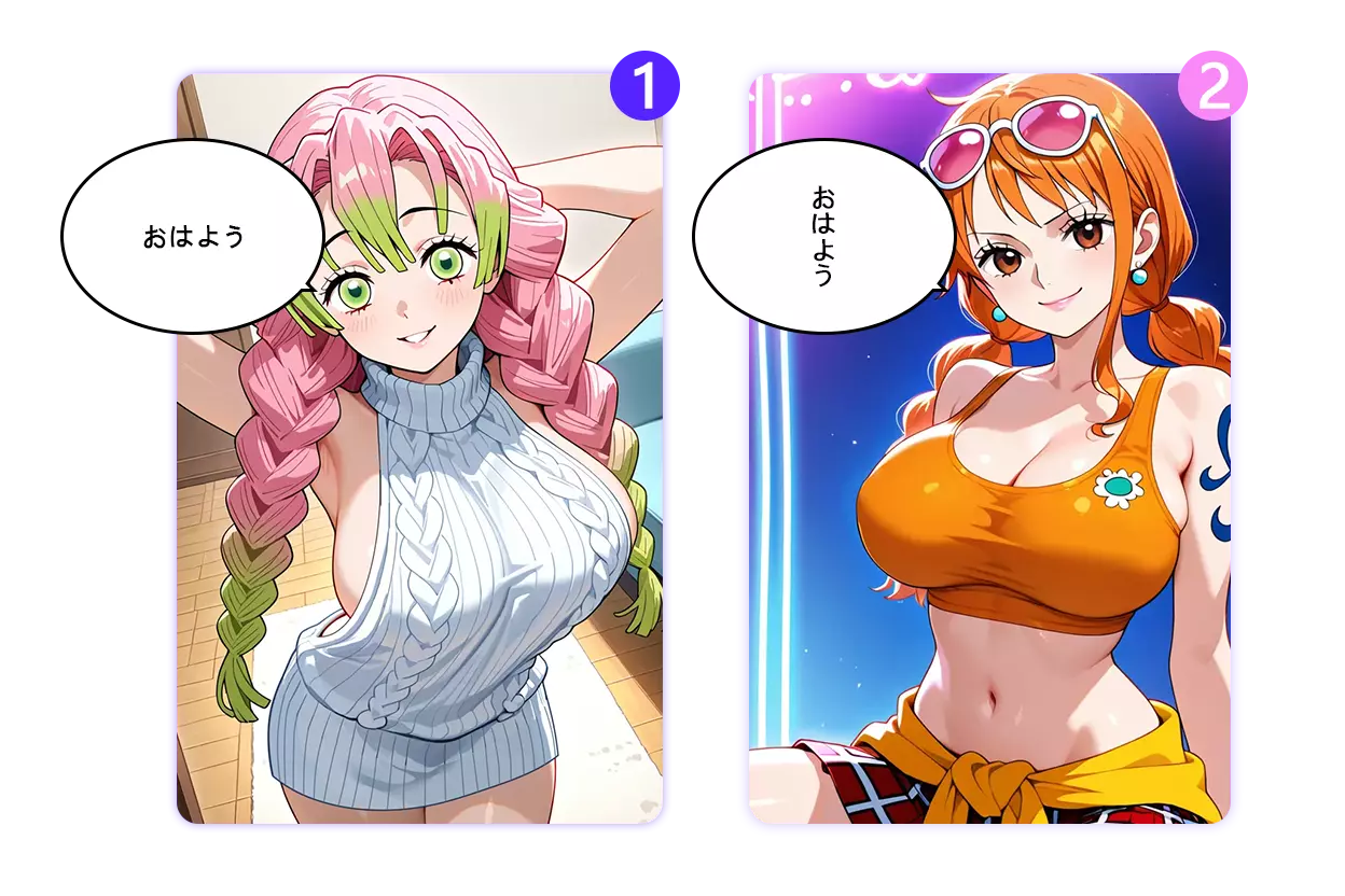 two different bubble types
