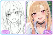 AI Manga Colorizer