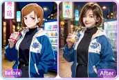 anime to real life