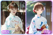 Photo to anime