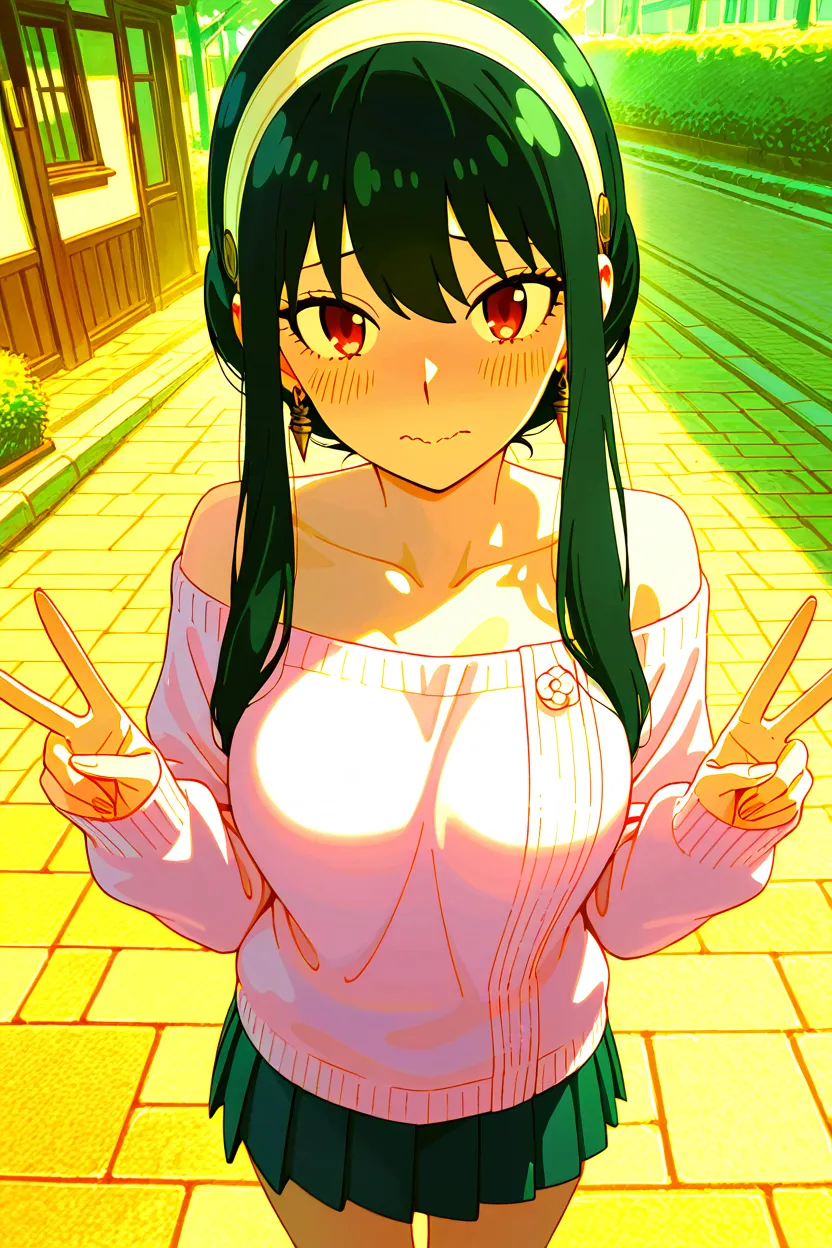 AI-generated Yor Briar image