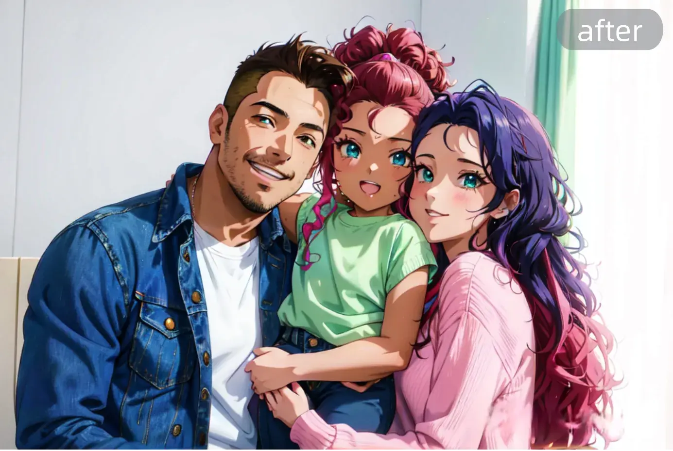 photo to anime after