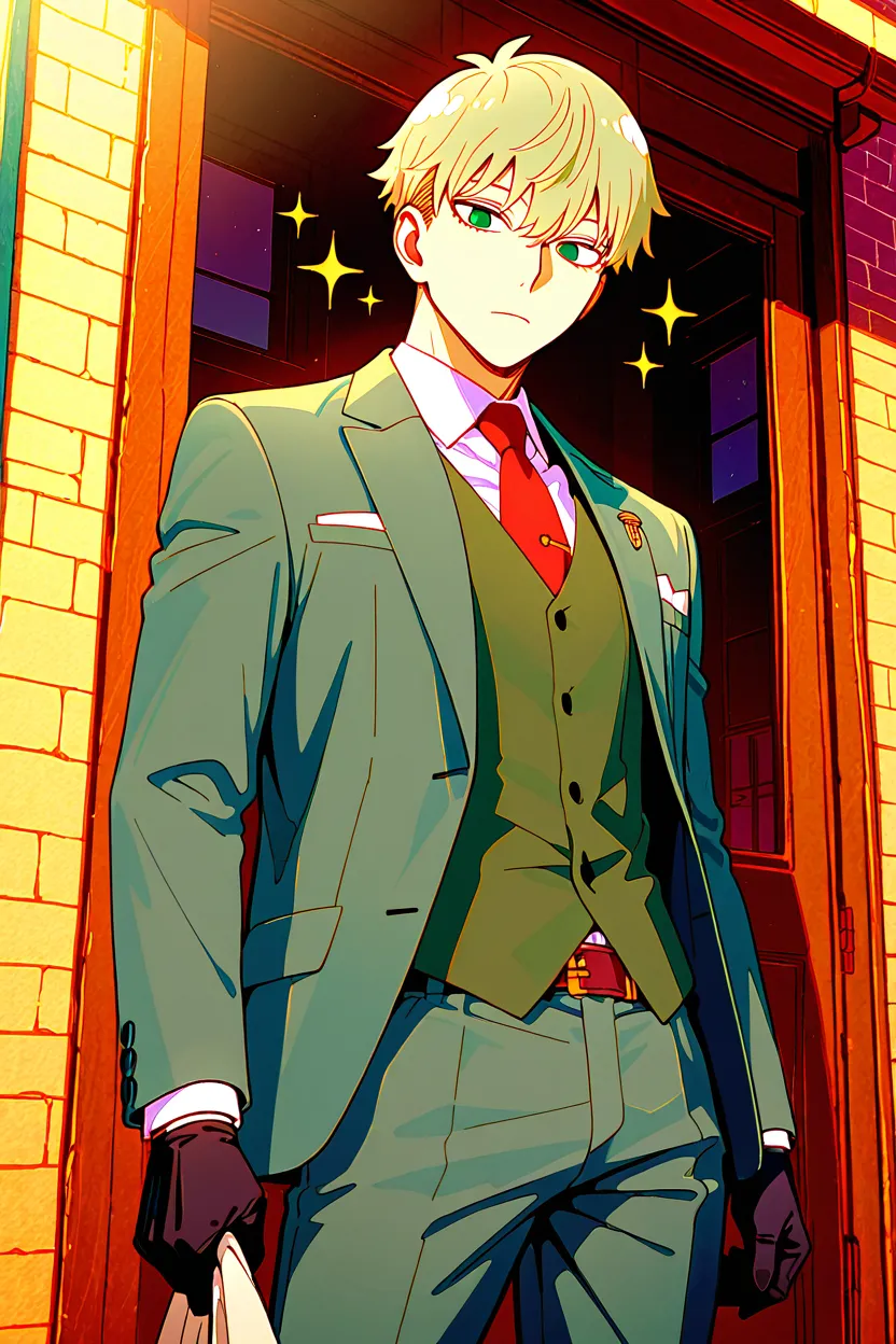 AI-generated Loid Forger image