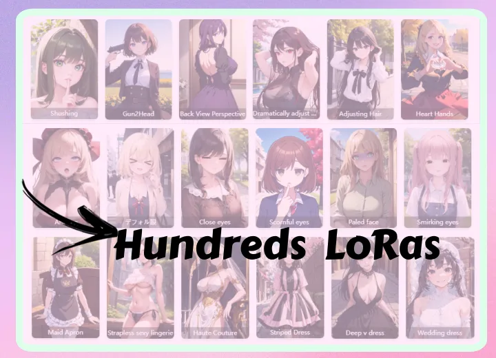 create your csm oc with hundreds loras