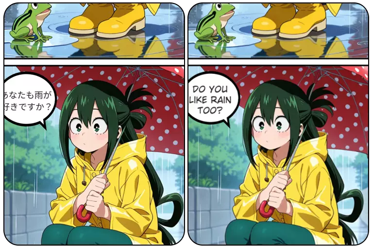 Instantly Translate Manga Created With Our Manga Maker