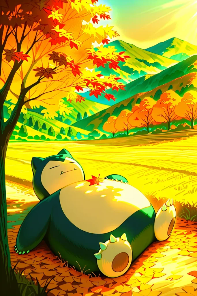 Kawaii Pokemon — Snorlax