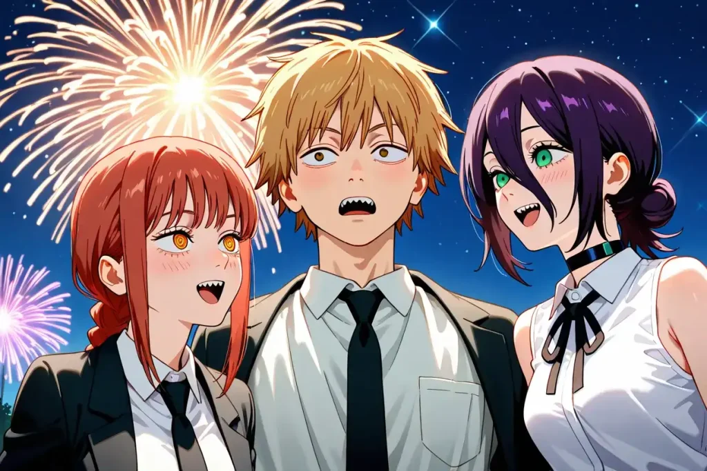 make chainsaw man with 9 models