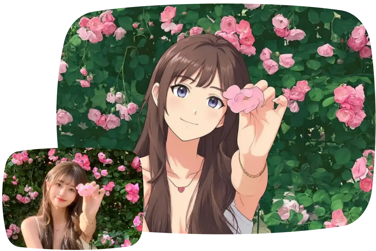 Turn Your Selfie into an AI Anime Bishoujo