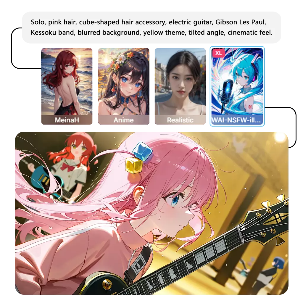 how to generate anime art