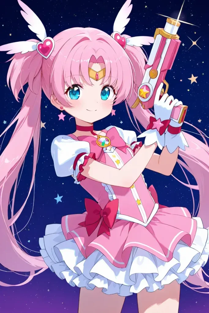 Pink Hair Magical Girl