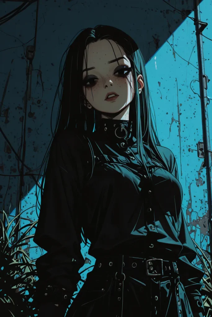 Gothic Style Anime Girl