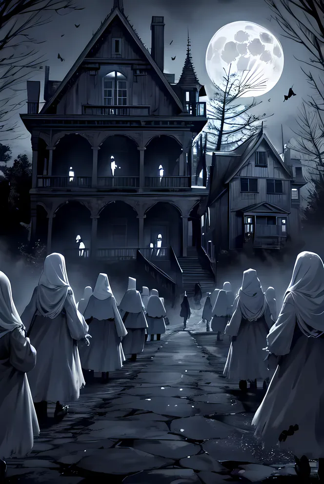 AI-generated Gothic Style Landscape