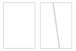 A single or two large panels