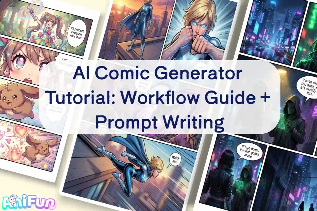 AI Comic Generator Tutorial: Workflow Guide+Prompt Writing
