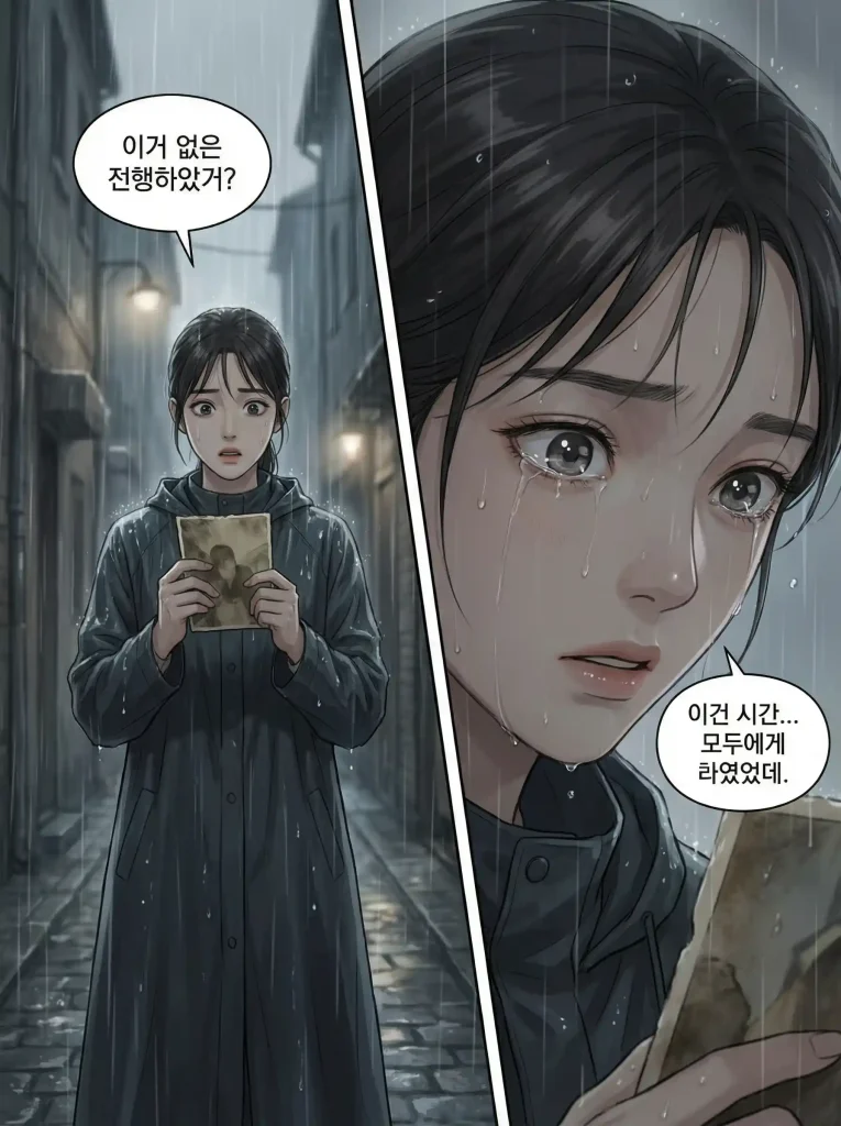 AI Generated Korean Webtoon Comic