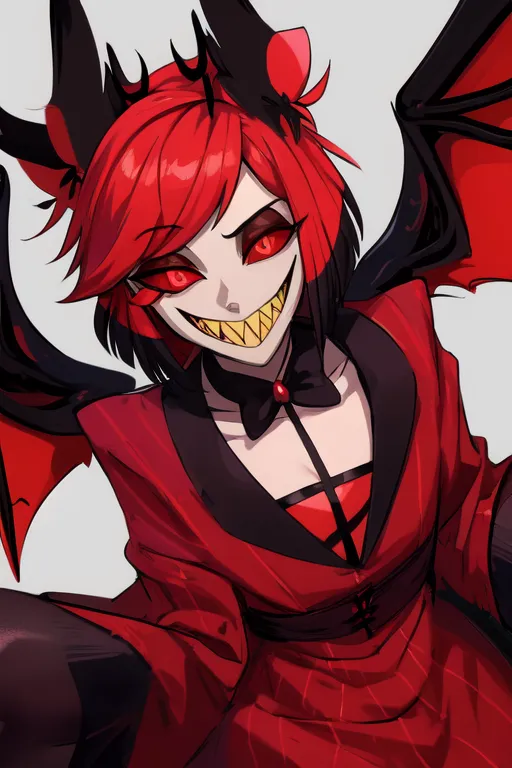 AI-generated Hazbin Hotel OC