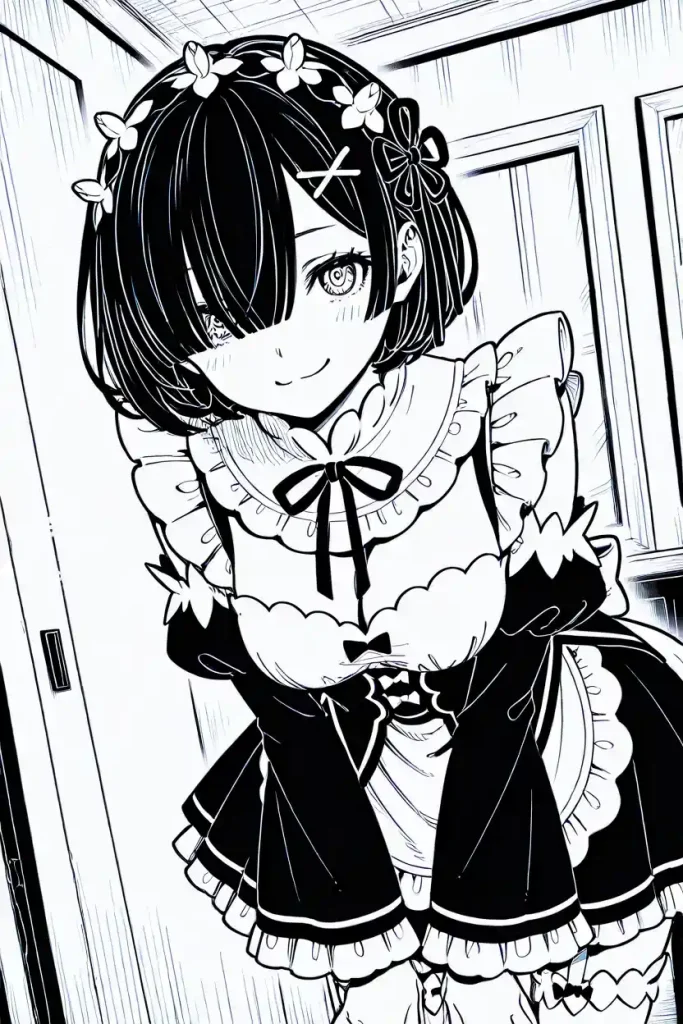 Beret Mix Manga model result