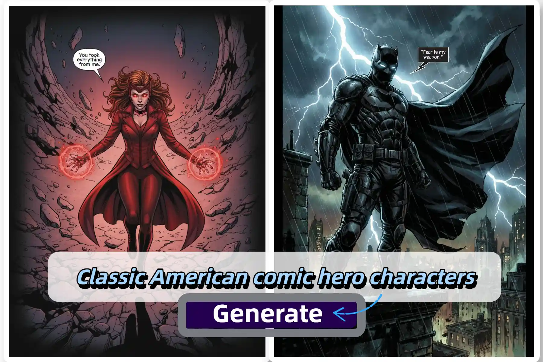 text-to-webtoon by AI webtoon generator