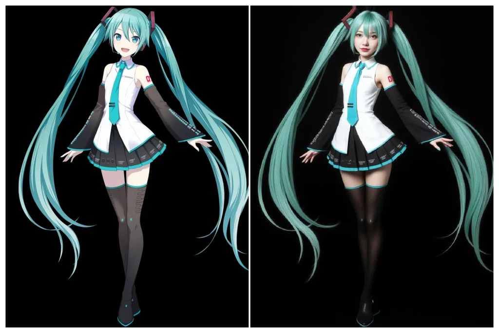 example of Hatsune Miku