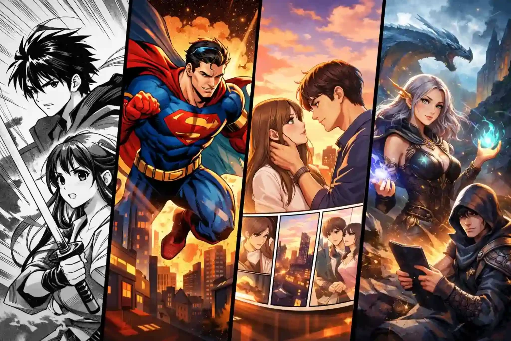 Free AI Webtoon Generator From Text