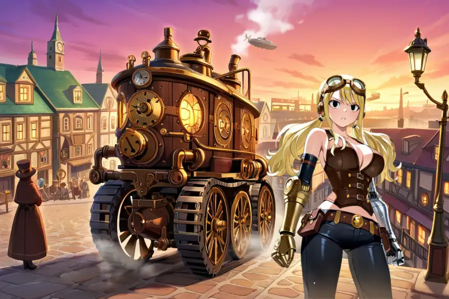 Free Steampunk AI Generator