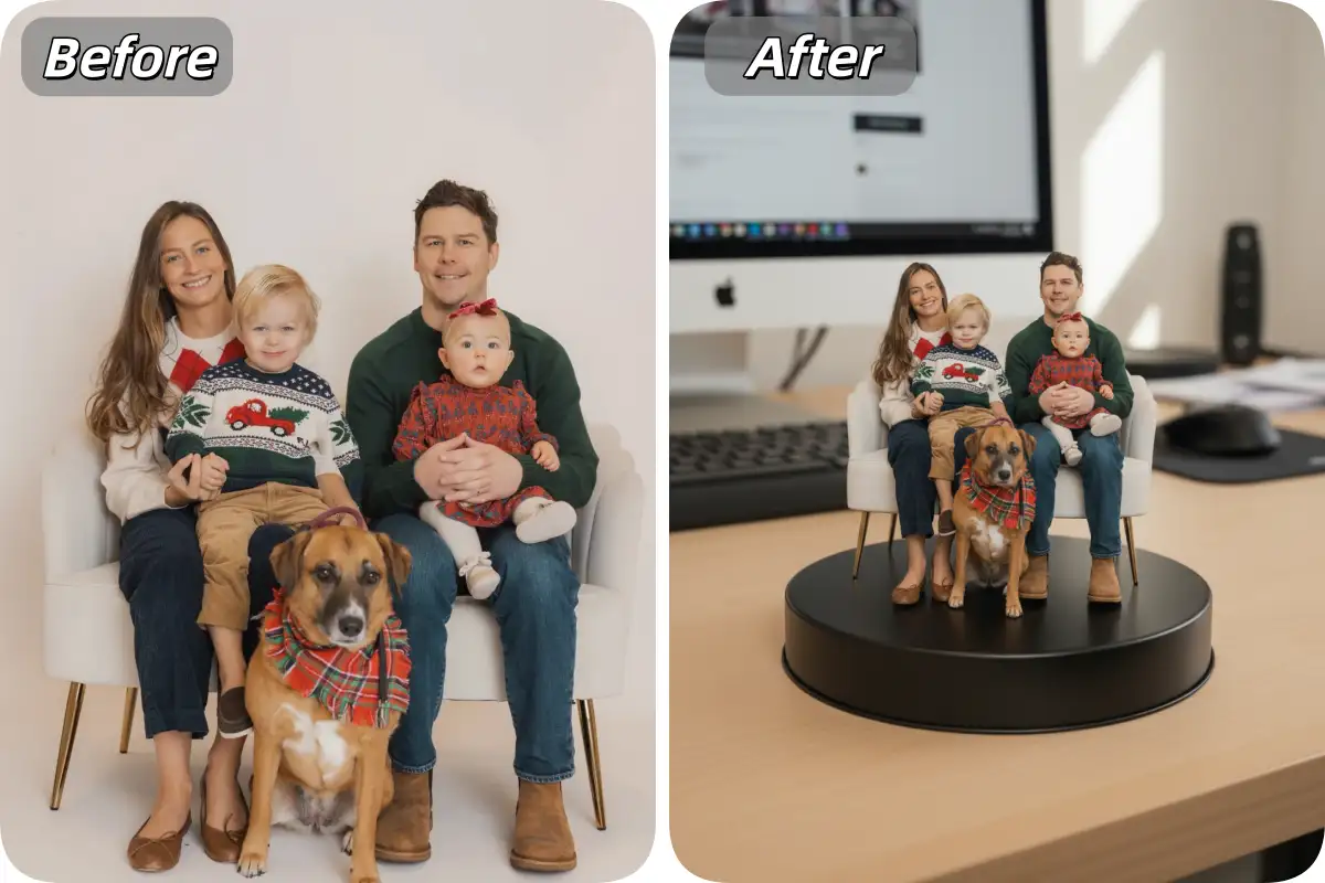 Immortalize Yourself as a Unique 3D Collectible