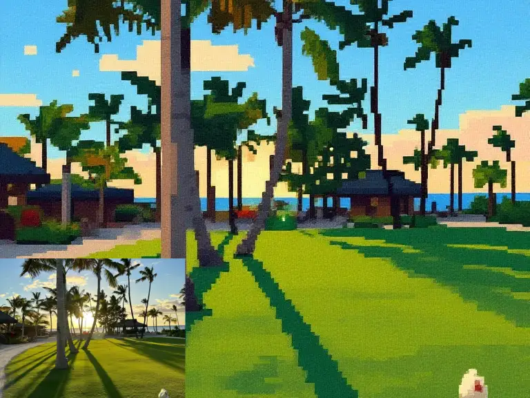 Pixel-Style Fantasy Landscapes